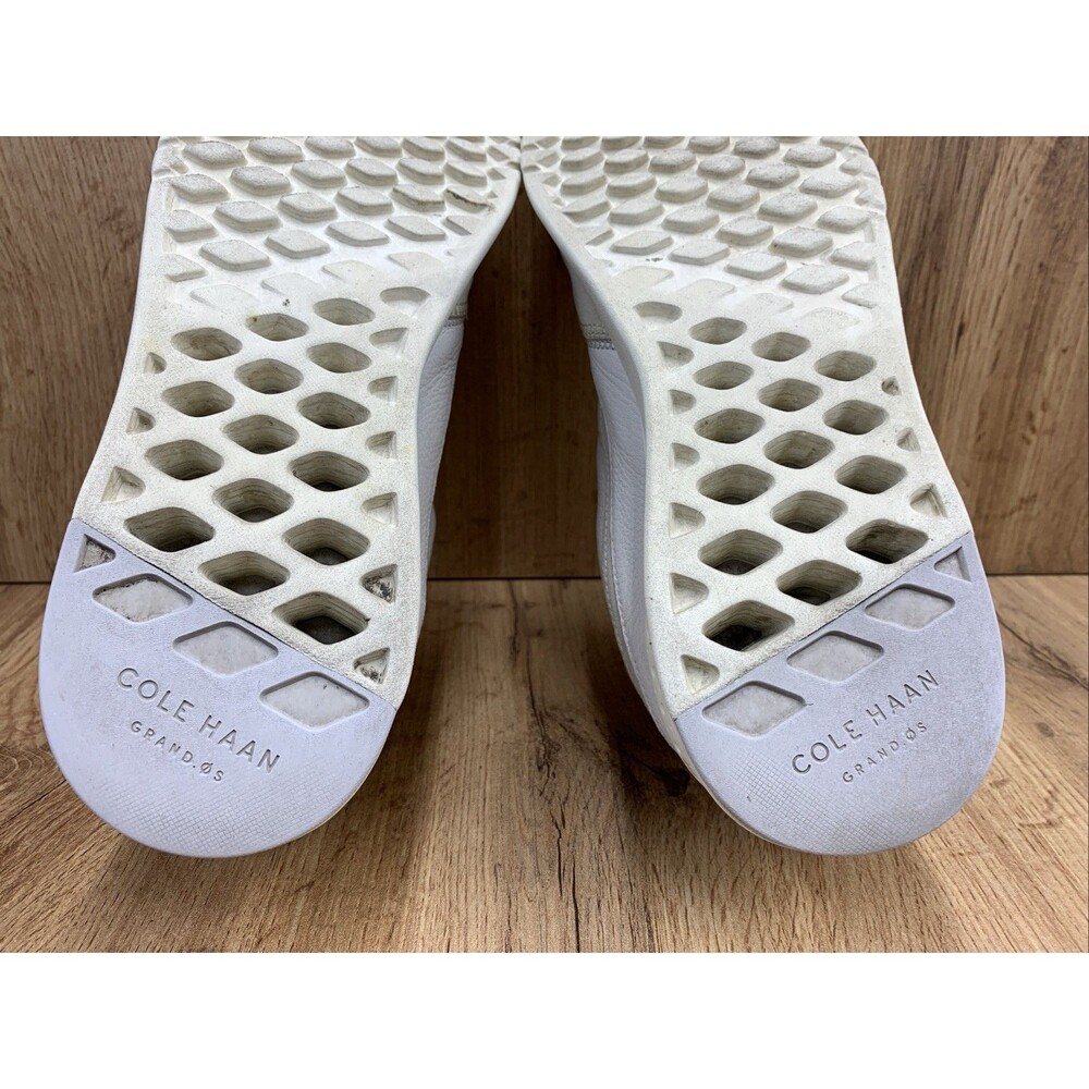 Cole Haan GrandPro Downtown W22935 Women'sCream Leather Sneaker Shoes Size 10 B - Picture 14 of 16